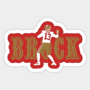 Purdy 13, San Francisco Football Sticker